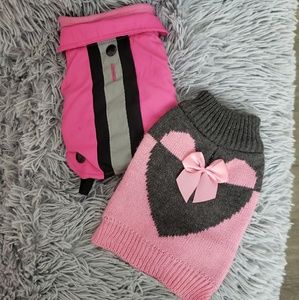 PET | XS Female Dog Coat/Sweater Bundle!